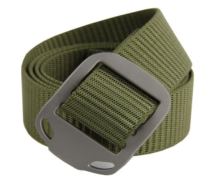 Black Military Web Belt
