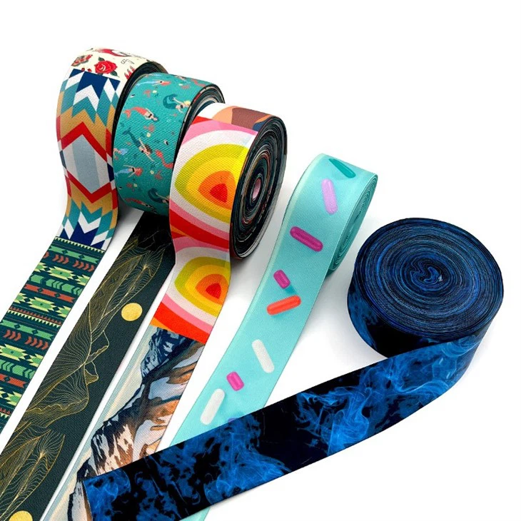 50mm Printed Garment Elastic Webbing