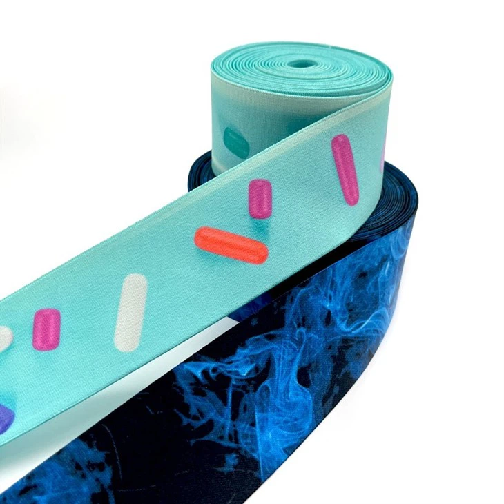 50mm Printed Garment Elastic Webbing