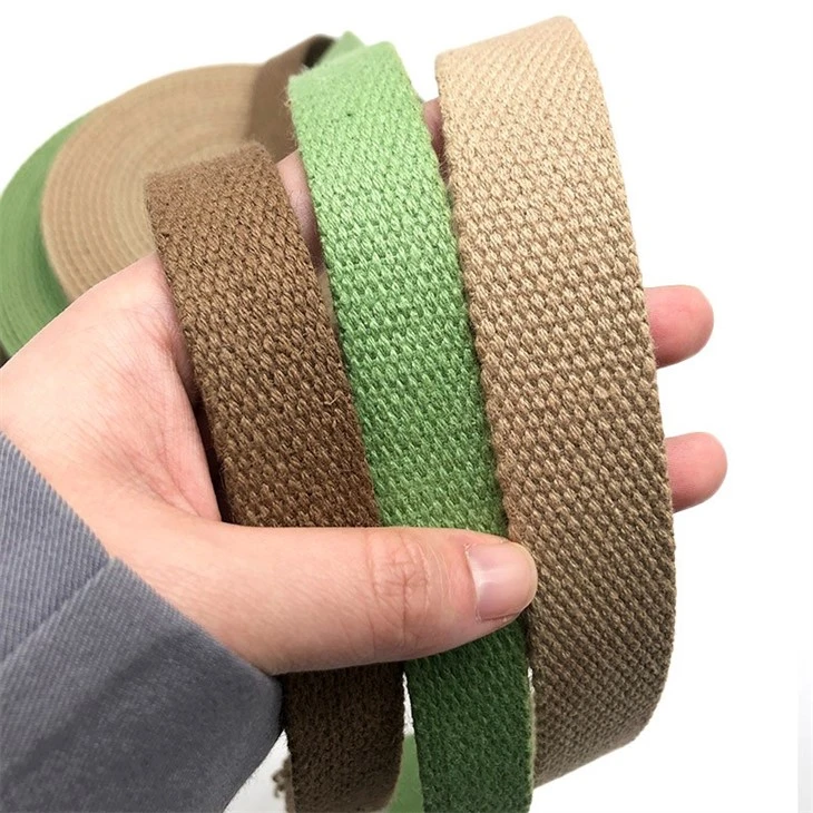 heavy cotton webbing