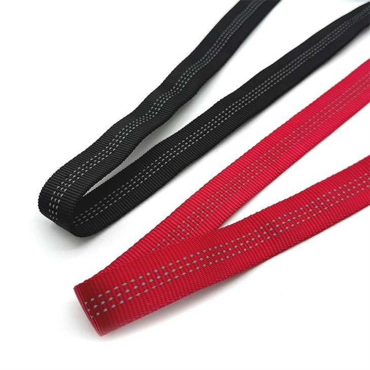 tubular reflective webbing